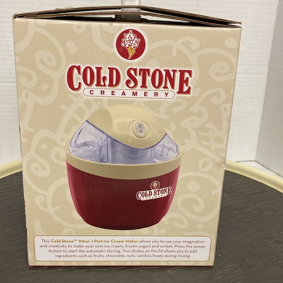 Cold Stone Creamery Ice Cream Maker Automatic 1 Pint Makes in 15 Minutes New - Picture 5 of 16